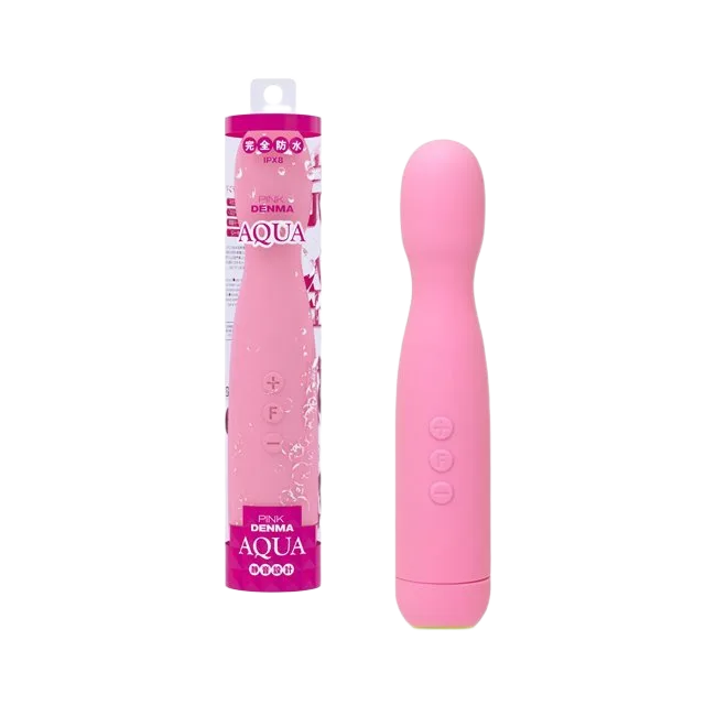 Pink & Kuro Denma Aqua Waterproof Mini Clitoral Vibrator Japan