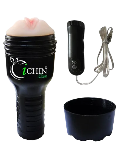Pink Lady Flashlight Vagina 4 Mode Soft Silicone Vibrator