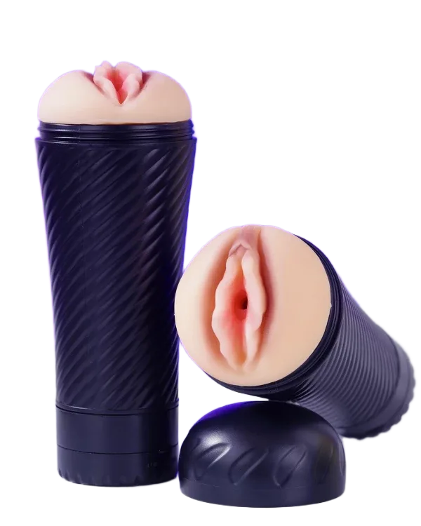 Pink Pussy Realistic Silicone Vibrator Quiet Powerful Vibes