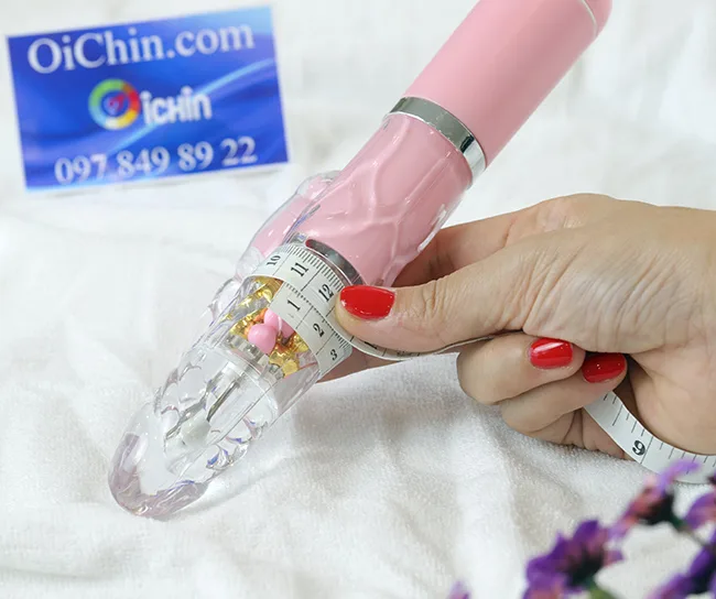 Pink Rabbit Rechargeable Silicone Multi-Speed Rotating Penis — photo 7