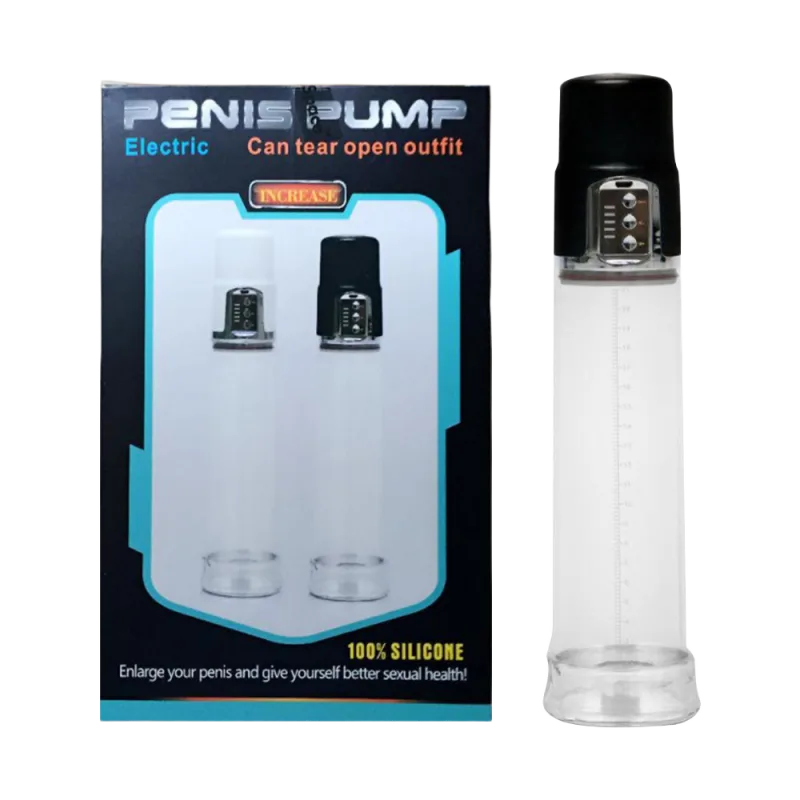 Pipedream Rock Auto Penis Pump USB Rechargeable Vacuum