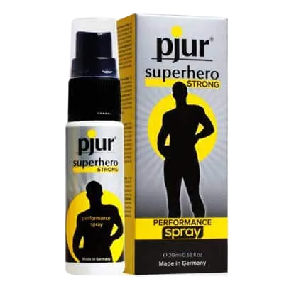 Pjur Super Hero Delay Spray German Made for Longer Performance