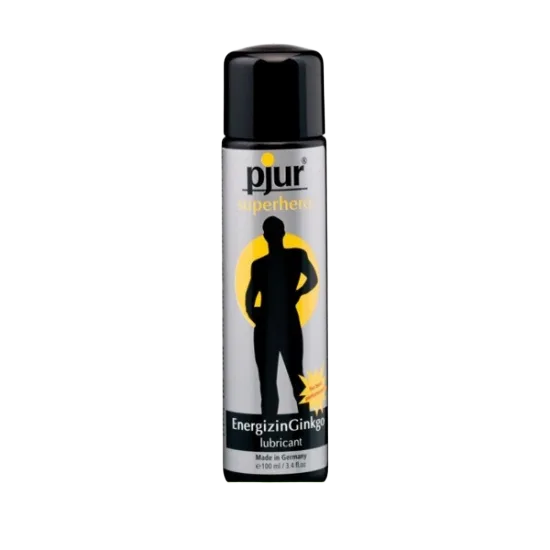 Pjur Superhero Energizing Glide 100ml German Delay Gel Boost
