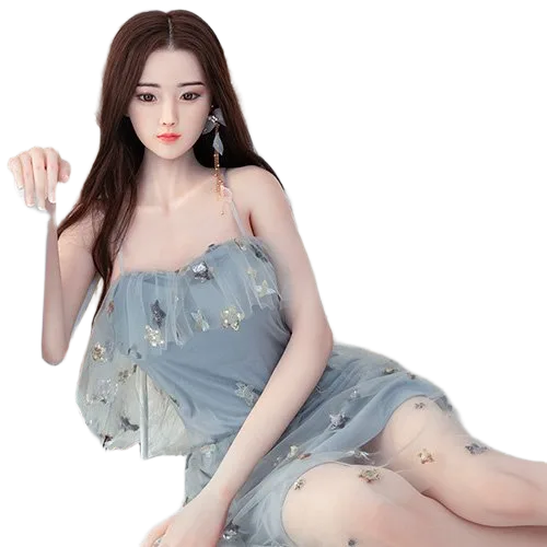 Platinum Silicone 1.58m Blonde Hair Sex Doll Real Touch