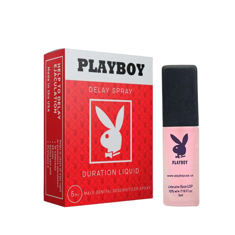 PlayBoy Red Delay Spray 5ml Fast Acting Ejaculation Control