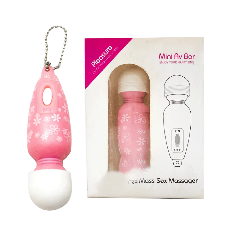 Pleasure Mini Vibrating Keychain Compact Discreet Stimulator