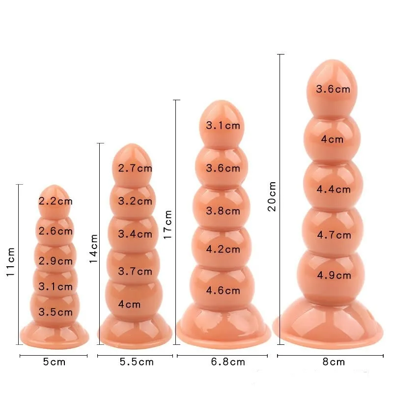 Multi-Color Silicone Anal Plug Medical Grade Safe Pleasure Toy — photo 2