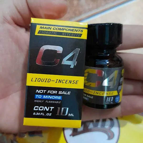 Popper C4 Yellow 10ml Enhance Pleasure Quick Effect — photo 4