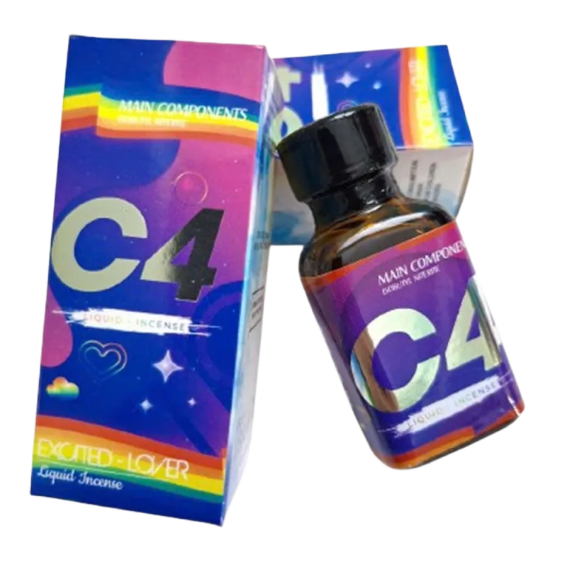 Popper C4 Main Components 40ml USA Premium Popper Boost Energy