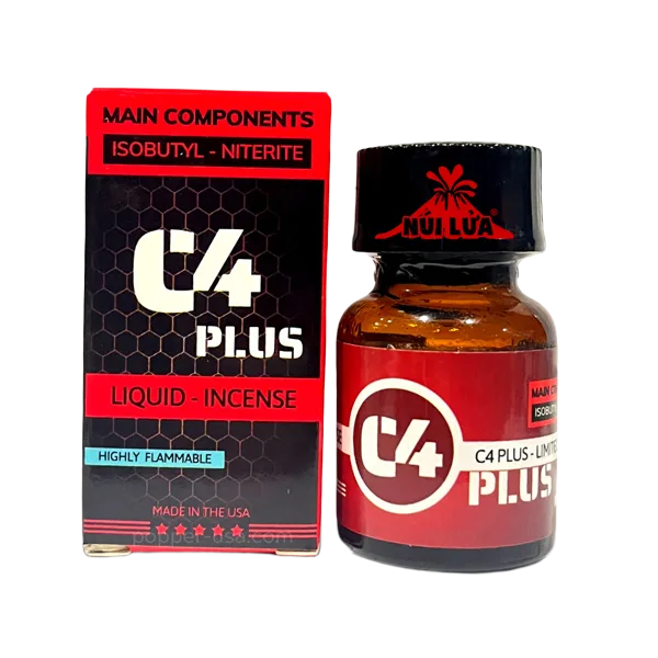 Popper C4 Red 10ml Intense Breath Sniffing Sensation