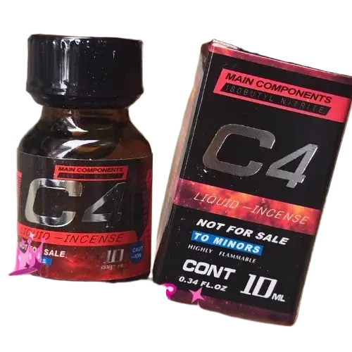 Popper C4 Red Premium 10ml Long Lasting Intense