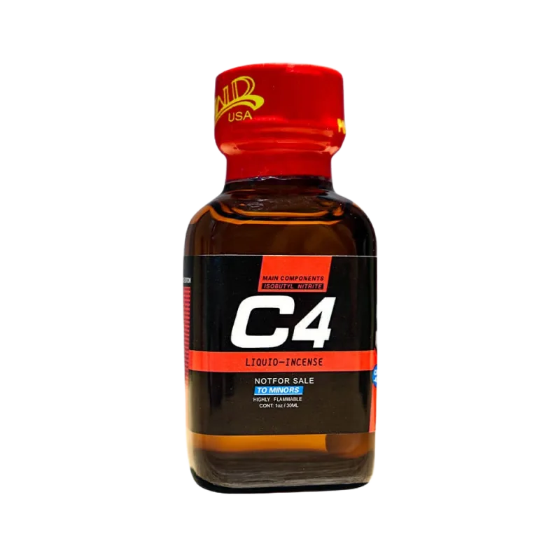 Popper C4 Red USA 30ml Enhancer Boost Libido Fast Acting