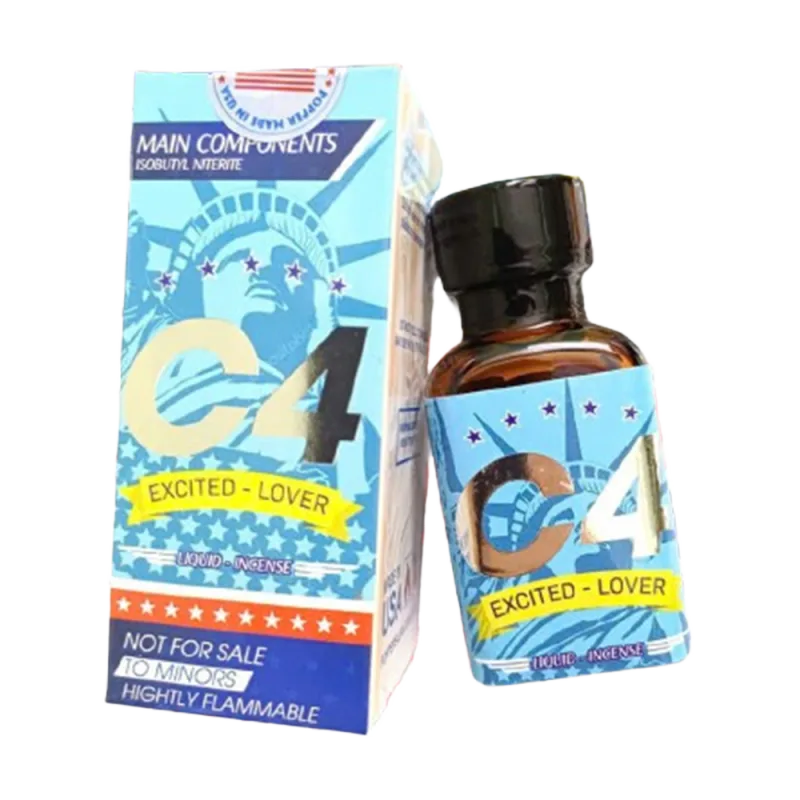 Popper C4 USA Excited Lover 30ml Poppers Alcohol-Free