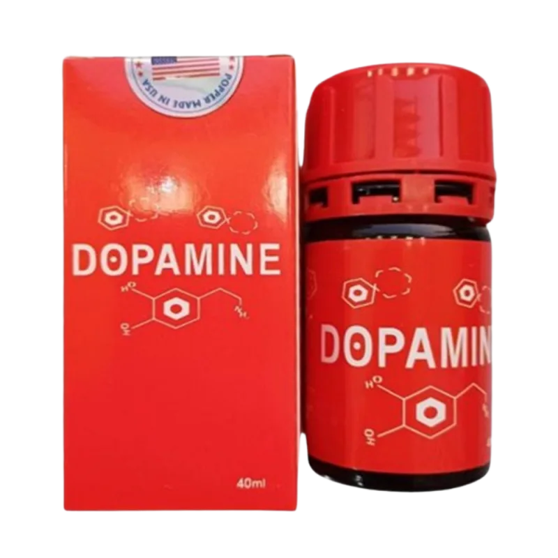 Popper Dopamine Red 40ml Official USA Exciting Scent for Party