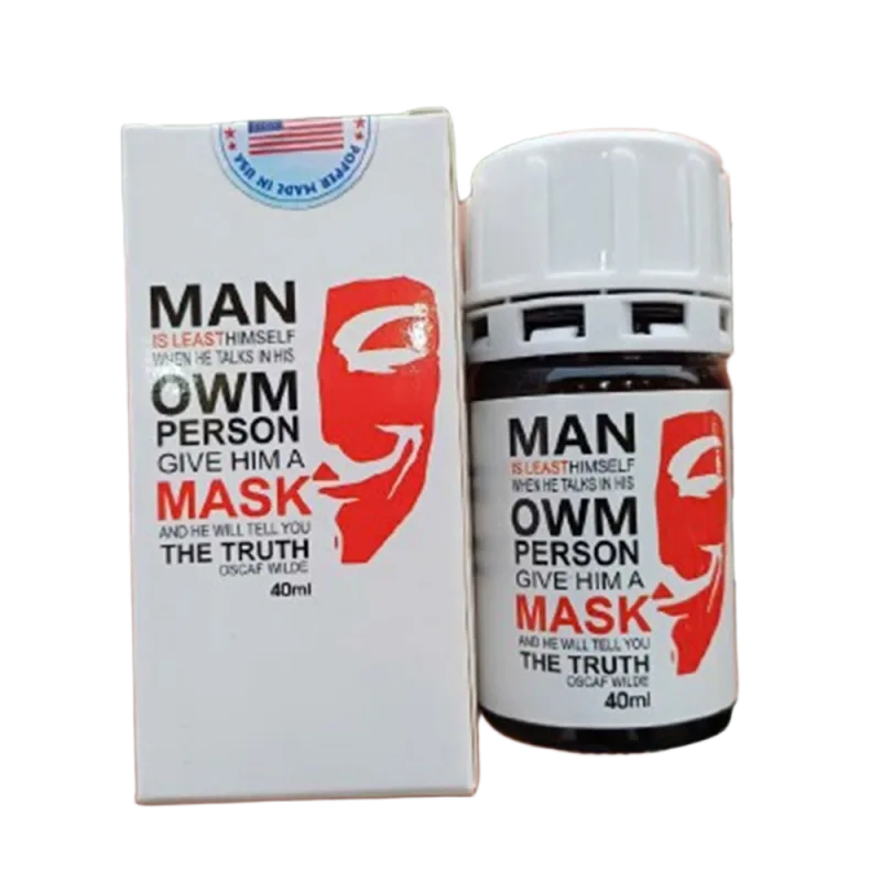 Popper Mask White 40ml USA Strong Long Lasting Enjoyment