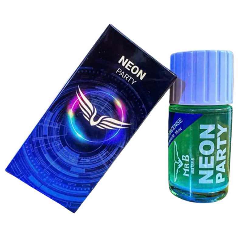 Popper Neon Party Blue 40ml Rush Party Enhancer Spray