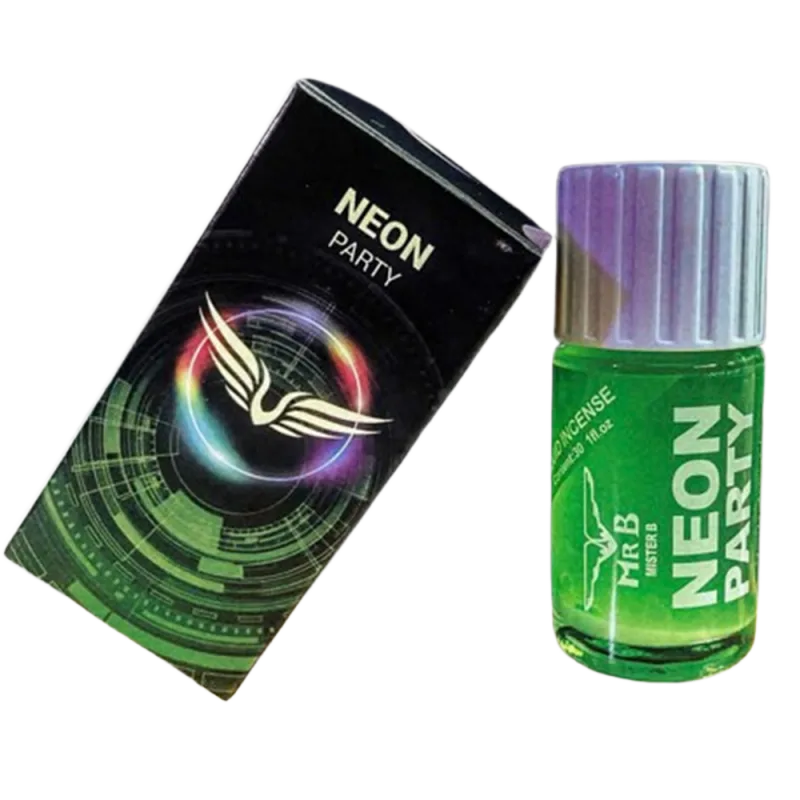 Popper Neon Party Green 40ml Aroma Arousal Intense