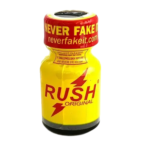 Popper Rush Yellow 10ml Stimulating Arousal Relaxation Poppers
