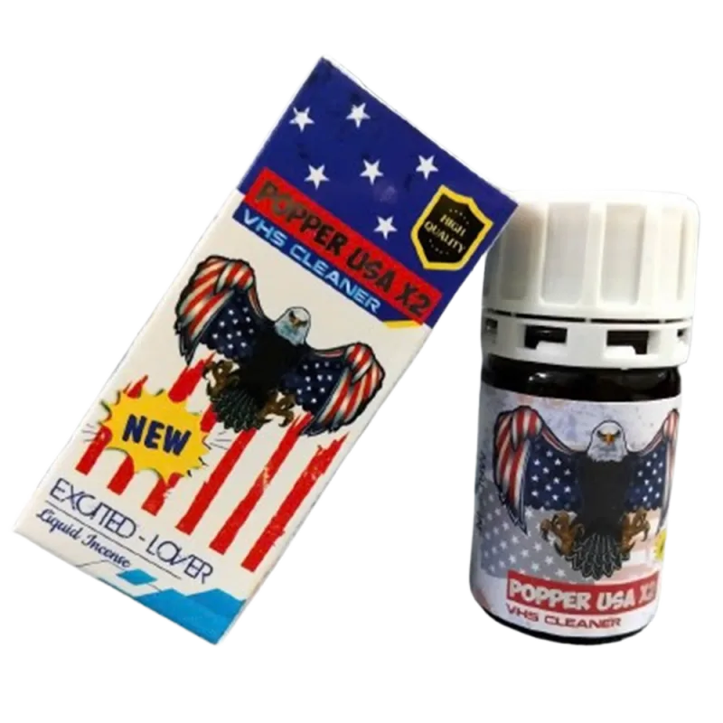Popper USA X2 40ml Strong Scent Intense Poppers Liquid