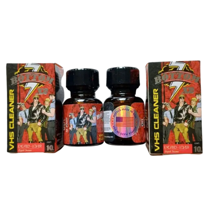 Popper VHS Cleaner Bottom X2 10ml Long Lasting Fresh Aroma