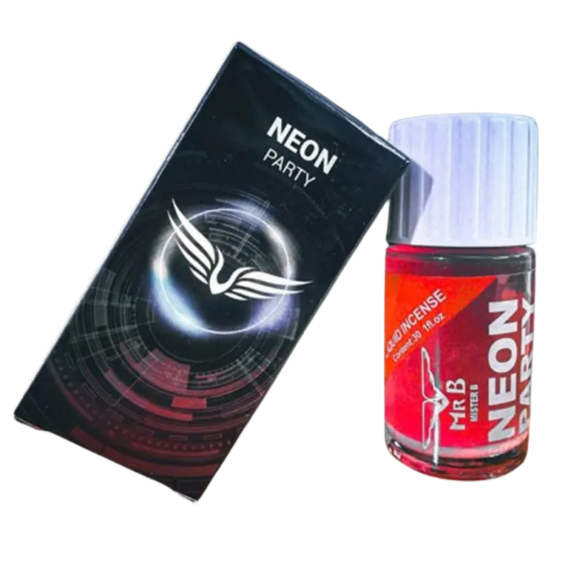 PopperNeonPartyRed40mlEnhanceArousalExtendFun