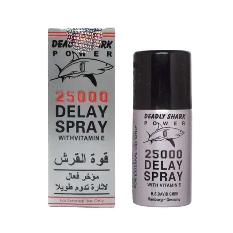 Power Deadly Shark Delay Spray 40ml Long Lasting