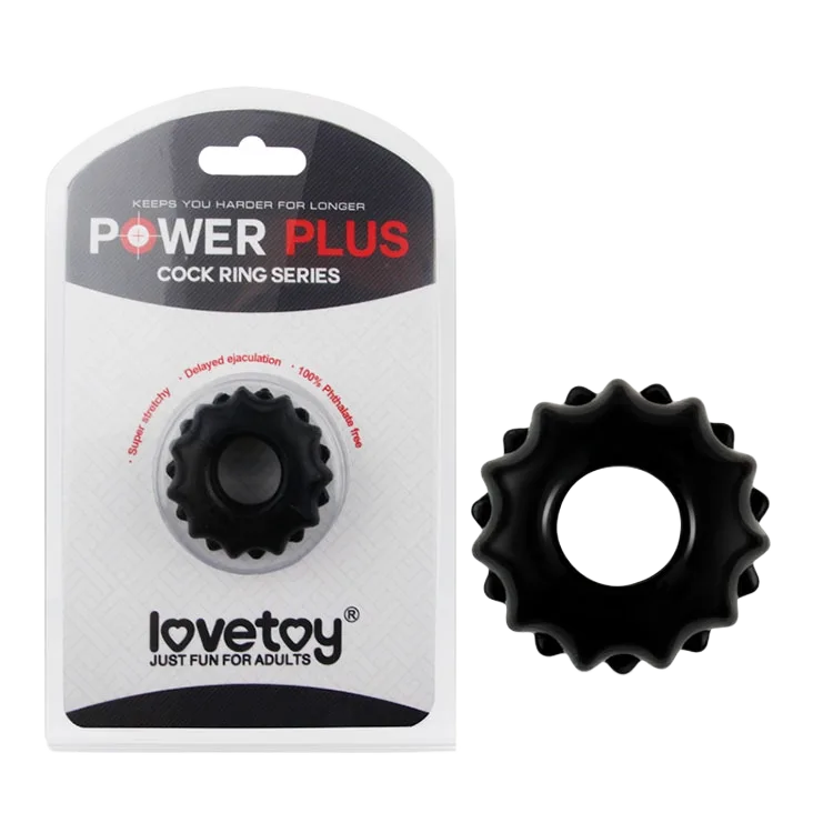 Power Plus Silicone Ring Delay Ejaculation Enhance