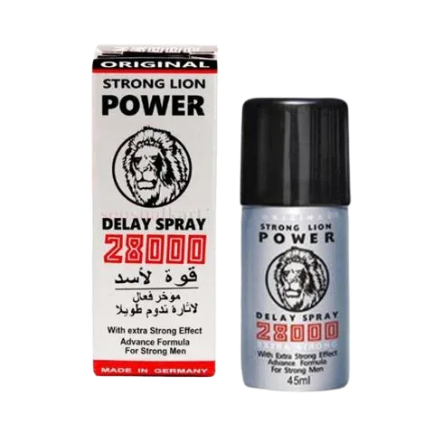 Power Strong Lion Delay Spray 28000 Long-lasting 45ml
