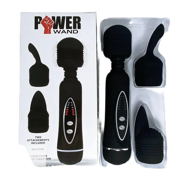 Power Wand 12 Mode Vibrating Intimate Massage Device