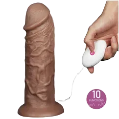 Powerful 27cm Lovetoy Vibrating Realistic Silicone Dildo Safe