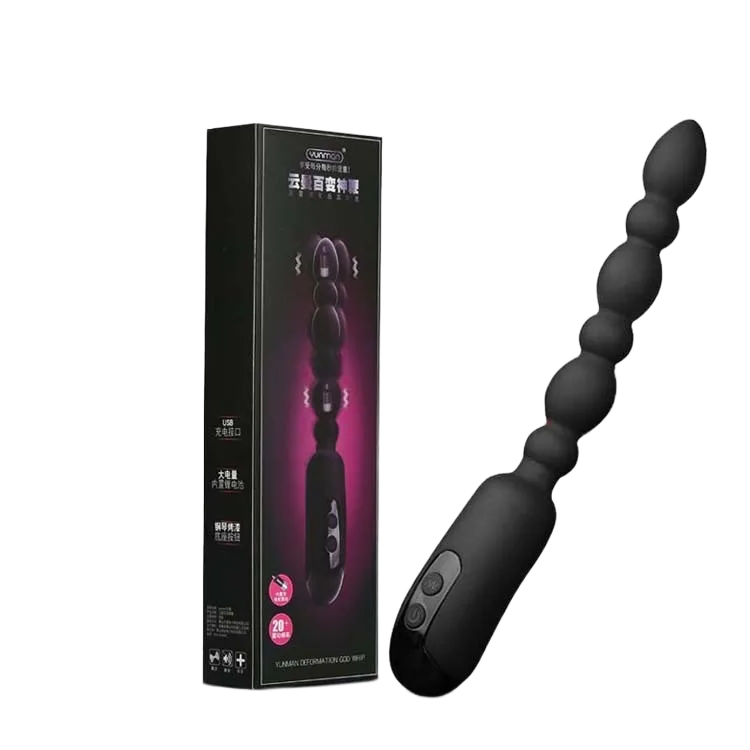Powerful Prostate Stimulating Silicone Vibrating Anal Plug