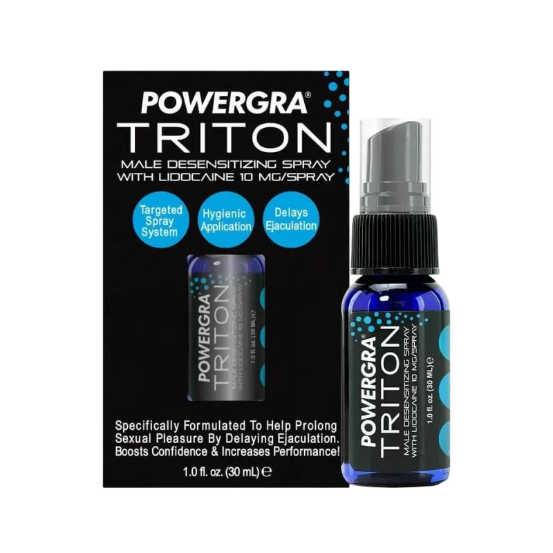 Powergra Triton 30ml Male Delay Spray Long-Lasting USA