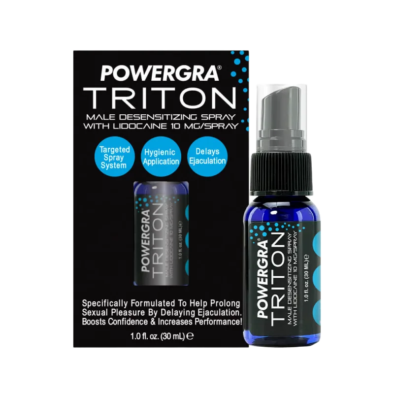 Powergra Triton Delay Spray 30ml Boost Male Performance