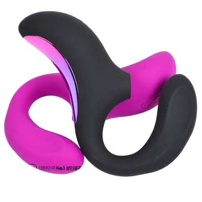Premium Audio Wave Silicone Massager Pink Black Safe Body