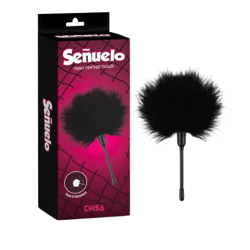 Premium Chisa Senuelo Long Feather Couples Massage Toy