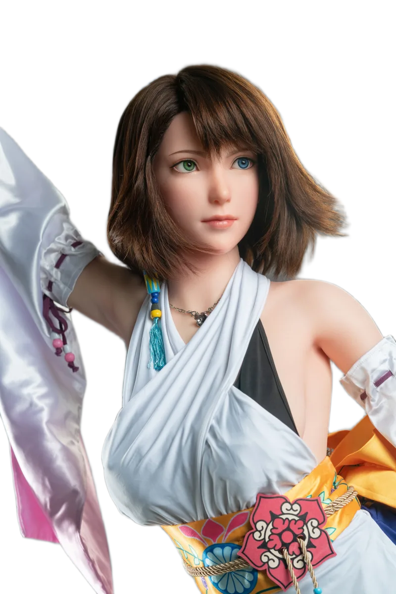 Premium Japanese Realistic Love Doll 167cm Game Lady Yuna Silicone