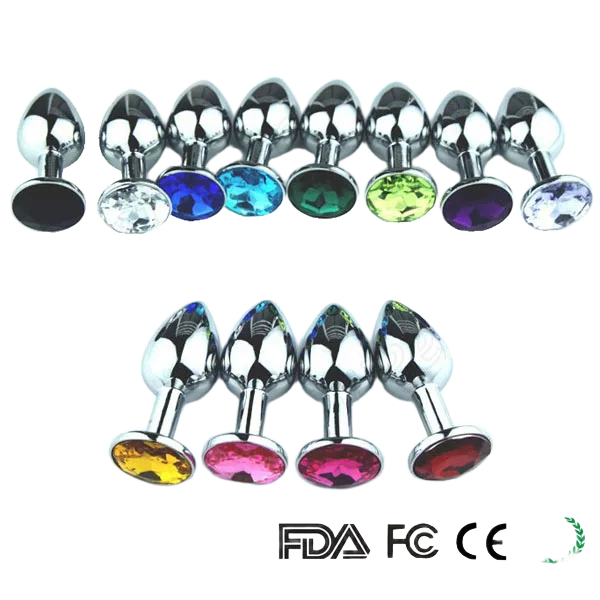 Premium Metal Anal Plug AN 02 Stainless Steel