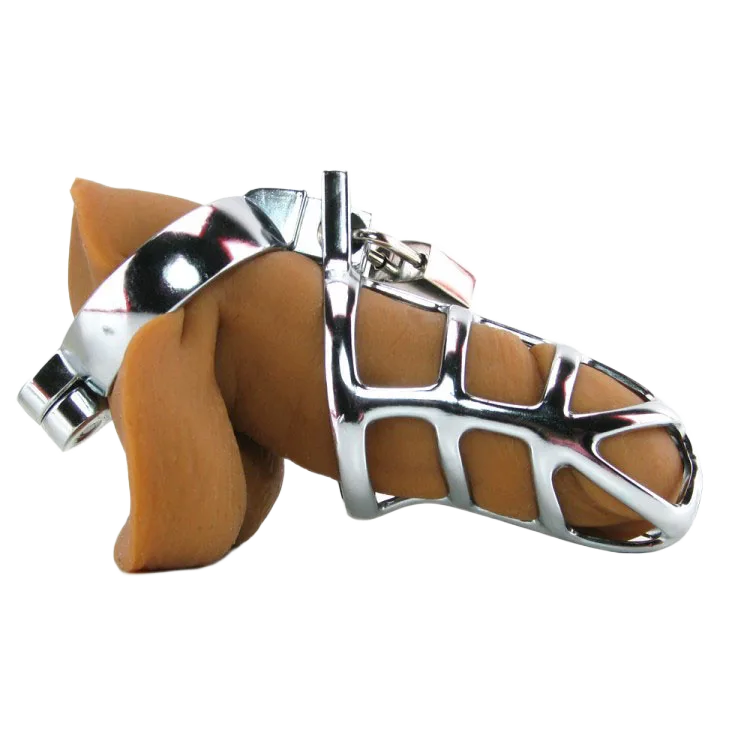 Premium Metal Male Chastity Cage Durable Rust-proof