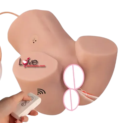 Premium Remote Control Vibrating Realistic Masturbation Doll