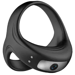 Premium Silicone Cockring with 10 Vibration Modes Waterproof