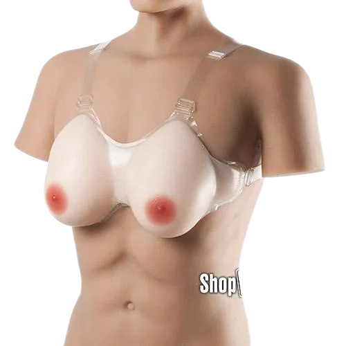 Premium Silicone Fake Breasts Enhancer for Women & Gay Soft