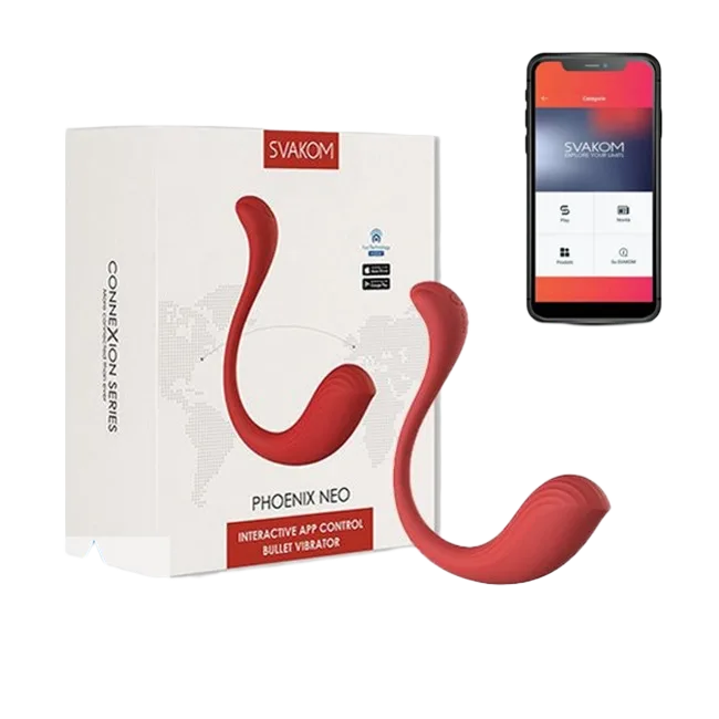 Premium Svakom Phoenix Neo Wireless App-Controlled Vibrator