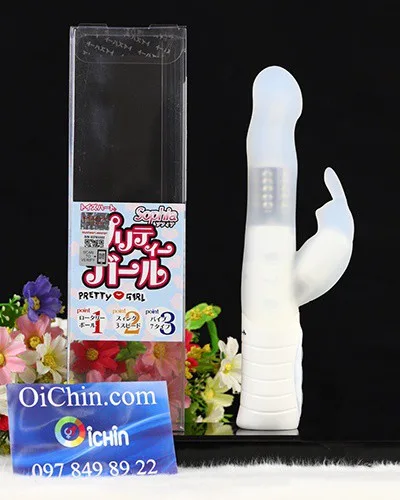 Pretty Girl Sophia Rotating Vibrator - Authentic Japanese Silicone — photo 6