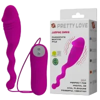 Pretty Love 12 Mode Silicone Vibrating Egg Massager