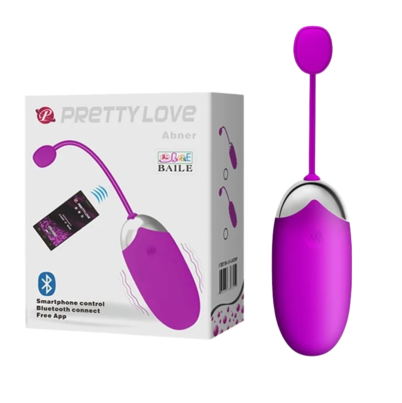 Pretty Love Abner APP Controlled Compact Vibrating Egg