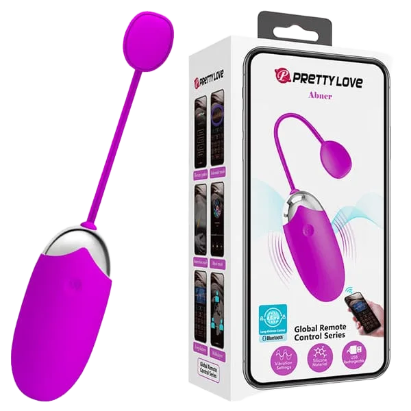 Pretty Love Abner App-Controlled Wireless Vibrating Egg