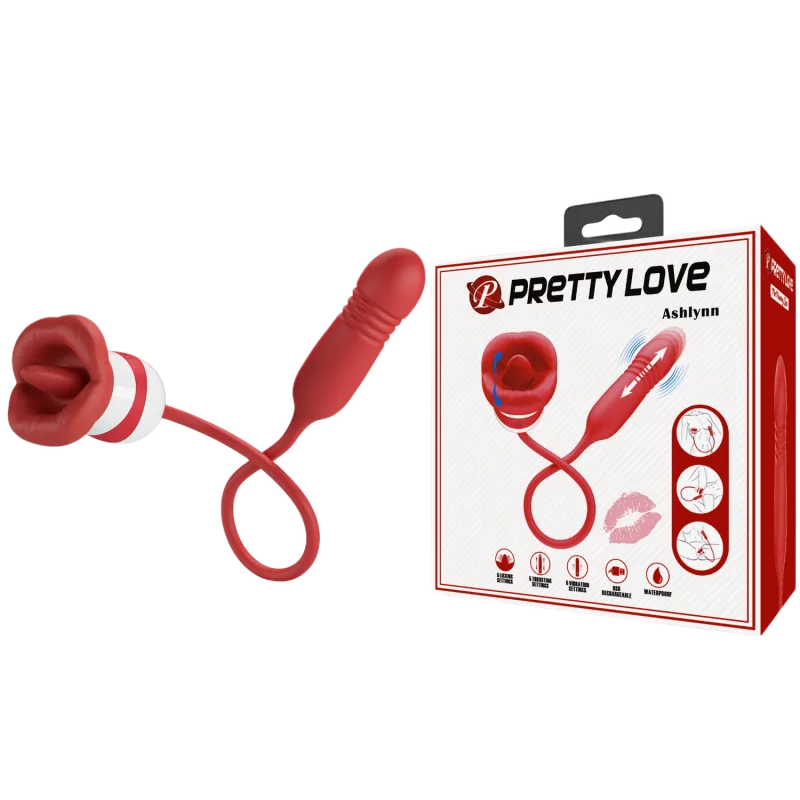Pretty Love Aliyah Soft Tongue Vibrating Egg Intimate Toy