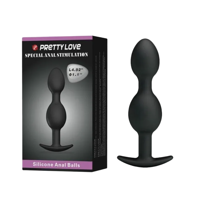 Pretty Love Anal Balls 10 Mode Butt Plug Couples Sex Toy