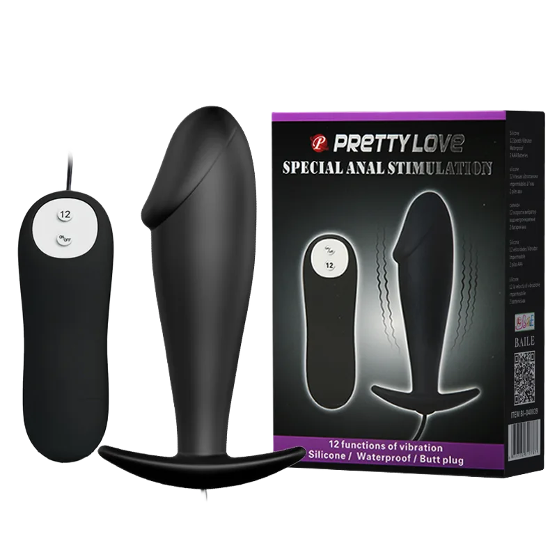 Pretty Love Anal Stimulator 12-Speed Powerful Vibrator