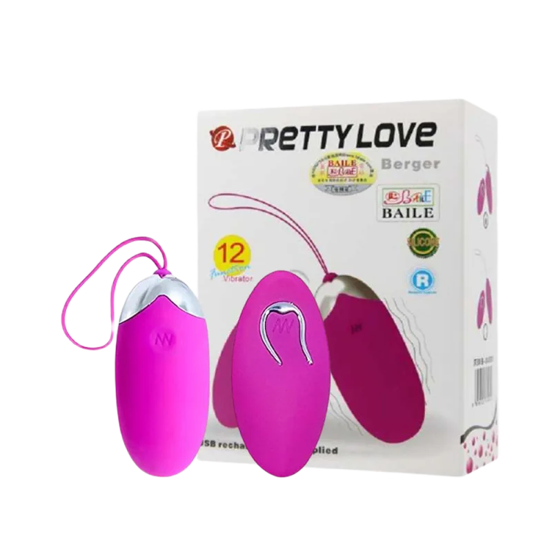 Pretty Love Berger Wireless Vibrating Egg 12 Modes